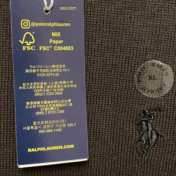 Polo Ralph Lauren Long Sleeve Crewneck Sweater XL - Picture 13 of 16